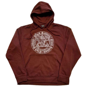 Black Sabbath - Henry Pyramid Emblem Brown Hoodie i gruppen ÖVRIGT / Övrigt / aub hos Bengans Skivbutik AB (5552135r)
