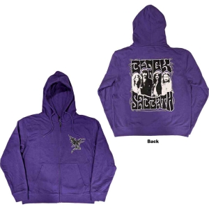 Black Sabbath - Henry Pocket Logo Purp Zip Hoodie  i gruppen ÖVRIGT / Övrigt / aub hos Bengans Skivbutik AB (5552143r)