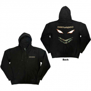 Disturbed - The Face Uni Bl Zip Hoodie  i gruppen ÖVRIGT / Övrigt / aub hos Bengans Skivbutik AB (5552158r)