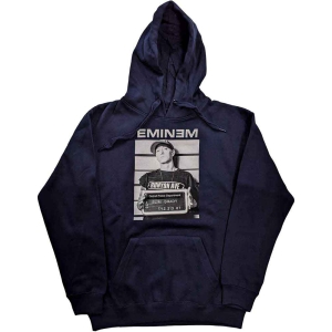 Eminem - Arrest Uni Navy Hoodie  i gruppen ÖVRIGT / Övrigt / aub hos Bengans Skivbutik AB (5552173r)