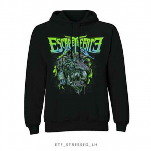 Escape The Fate - Stressed Uni Bl Hoodie i gruppen ÖVRIGT / Övrigt / aub hos Bengans Skivbutik AB (5552176r)