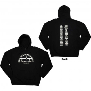 Bruce Springsteen - Tour  23 Leaning Car Uni Bl Hoodie  i gruppen Minishops / Bruce Springsteen / springsteen-merch hos Bengans Skivbutik AB (5552178r)