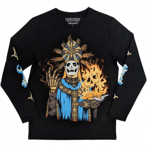Ghost - The Burning Uni Bl Long Sleeve  i gruppen ÖVRIGT / Övrigt / aub hos Bengans Skivbutik AB (5552280r)