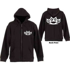 Five Finger Death Punch - Knuckles Uni Bl Zip Hoodie  i gruppen ÖVRIGT / Övrigt / aub hos Bengans Skivbutik AB (5552546r)