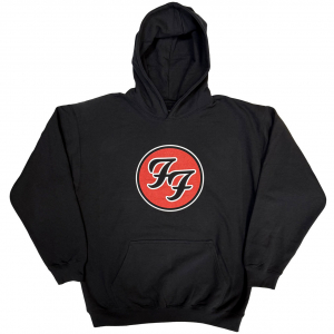 Foo Fighters - Ff Logo Uni Bl Hoodie  i gruppen ÖVRIGT / Övrigt / aub hos Bengans Skivbutik AB (5552556r)