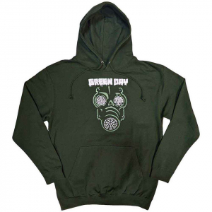Green Day - Green Mask Uni Green Hoodie  i gruppen ÖVRIGT / Övrigt / aub hos Bengans Skivbutik AB (5552561r)