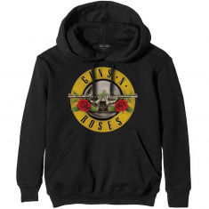 Guns N Roses - Classic Logo Uni Bl Hoodie  i gruppen ÖVRIGT / Övrigt / aub hos Bengans Skivbutik AB (5552573r)