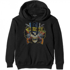 Guns N Roses - Top Hat Uni Bl Hoodie  i gruppen ÖVRIGT / Övrigt / aub hos Bengans Skivbutik AB (5552575r)