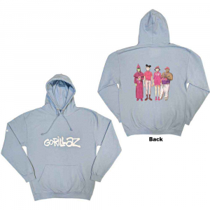 Gorillaz - Cracker Island Uni Lht Blue Hoodie  i gruppen ÖVRIGT / Övrigt / aub hos Bengans Skivbutik AB (5552591r)