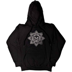 Motorhead - Pig Badge Lady Bl Hoodie i gruppen MERCHANDISE / Hoodies / Hårdrock hos Bengans Skivbutik AB (5553225r)