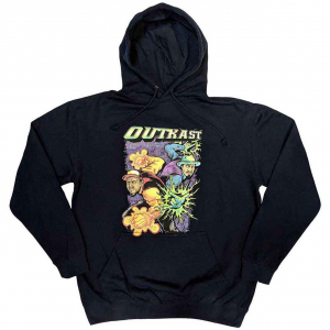 Outkast - Superheroes Uni Navy Hoodie  i gruppen ÖVRIGT / Övrigt / aub hos Bengans Skivbutik AB (5553914r)