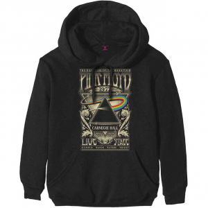 Pink Floyd - Carnegie Hall Poster Bl Hoodie  i gruppen ÖVRIGT / Övrigt / aub hos Bengans Skivbutik AB (5553933r)
