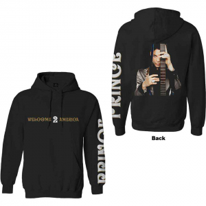 Prince - Welcome 2 America Uni Bl Hoodie  i gruppen ÖVRIGT / Övrigt / aub hos Bengans Skivbutik AB (5553950r)