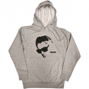 Paul Weller - Glasses Pic Uni Grey Hoodie  i gruppen ÖVRIGT / Övrigt / aub hos Bengans Skivbutik AB (5553978r)