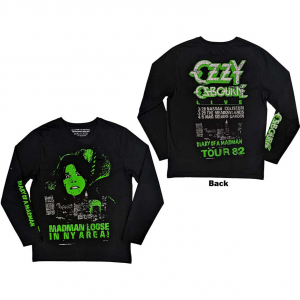 Ozzy Osbourne - Madman Loose Bl Longsleeve  i gruppen ÖVRIGT / Övrigt / aub hos Bengans Skivbutik AB (5554101r)