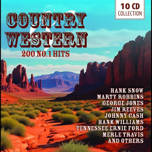 Various Artists - Country & Western - 200 No. 1 Hits i gruppen CD / Toppsäljare hos Bengans Skivbutik AB (5554206)