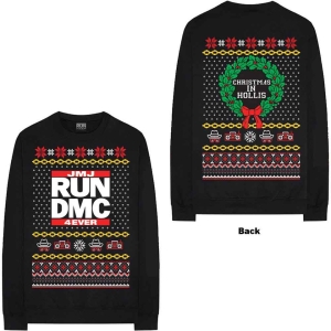 Run Dmc - Holiday Uni Bl Sweatshirt  i gruppen MERCHANDISE / Sweatshirt / Hip Hop-Rap hos Bengans Skivbutik AB (5554666r)