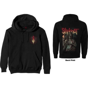 Slipknot - Burn Me Away Uni Bl Hoodie i gruppen MERCHANDISE / Hoodies / Hårdrock hos Bengans Skivbutik AB (5554712r)