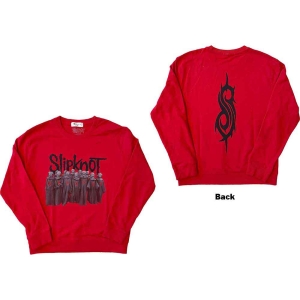 Slipknot - Choir Uni Red Sweatshirt  i gruppen MERCHANDISE / Sweatshirt / Hårdrock hos Bengans Skivbutik AB (5554726r)