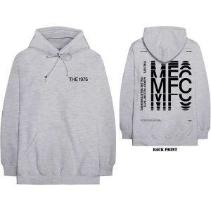 The 1975 - Abiior Mfc Uni Grey Hoodie i gruppen MERCHANDISE / Hoodies / Pop-Rock hos Bengans Skivbutik AB (5555300r)