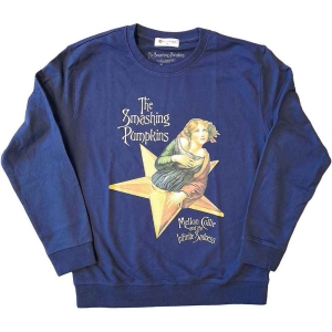 Smashing Pumpkins - Mellon Collie Uni Navy Sweatshirt  i gruppen MERCHANDISE / Sweatshirt / Pop-Rock hos Bengans Skivbutik AB (5555357r)