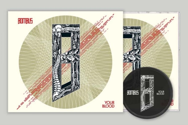 Bombus - Your Blood + Patch i gruppen CD / Hårdrock hos Bengans Skivbutik AB (5555758)
