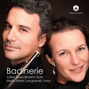 Julien Beaudiment & Marie Pierre Langlamet - Debussy, Mozart & Ravel: Badinerie i gruppen CD / Klassiskt hos Bengans Skivbutik AB (5555769)