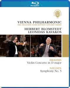 Wiener Philharmoniker Leonidas Kav - Brahms/Nielsen: Violin Concerto In i gruppen MUSIK / Musik Blu-Ray / Klassiskt hos Bengans Skivbutik AB (5555798)