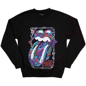 Rolling Stones  - Colour Swirls Bl Sweatshirt i gruppen MERCHANDISE / Sweatshirt / Pop-Rock hos Bengans Skivbutik AB (5556048r)