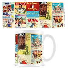 Elvis Presley  - White Pod Mug i gruppen MERCHANDISE / Mugg / Pop-Rock hos Bengans Skivbutik AB (5556236)