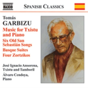 Garbizu - Works For Txistu And Piano i gruppen CD / Klassiskt hos Bengans Skivbutik AB (555644)
