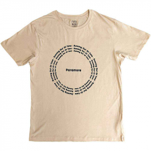Paramore - Root Circle Uni Sand T-Shirt (M) i gruppen ÖVRIGT / Övrigt / aub hos Bengans Skivbutik AB (5556637)