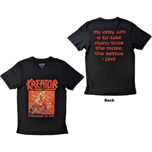 Kreator - Pleasure To Kill Uni Bl T-Shirt i gruppen ÖVRIGT / Övrigt / aub hos Bengans Skivbutik AB (5556656r)