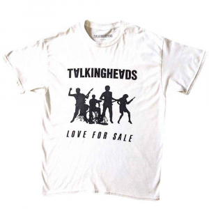 Talking Heads - Love For Sale Wht T-Shirt  (S) i gruppen MERCHANDISE / T-shirt / Pop-Rock hos Bengans Skivbutik AB (5556677)