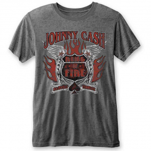 Johnny Cash - Ring Of Fire Bo Char T-Shirt i gruppen ÖVRIGT / Övrigt / aub hos Bengans Skivbutik AB (5556712r)