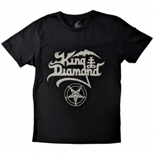 King Diamond - Logo Uni Bl T-Shirt i gruppen ÖVRIGT / Övrigt / aub hos Bengans Skivbutik AB (5556751r)