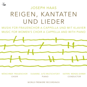 Susanne Jutz-Miltschitzky Katrin W - Joseph Haas: Round Dance, Cantatas i gruppen CD / Klassiskt hos Bengans Skivbutik AB (5557664)