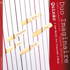 Duo Imaginaire - Quinär - 5 New Works For Clarinet & i gruppen CD / Klassiskt hos Bengans Skivbutik AB (5557816)