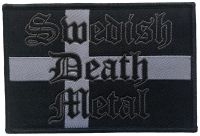 Swedish Death Metal - Swedish Death Metal Patch (6,8 X  9 i gruppen MERCHANDISE / Tygmärke / Hårdrock hos Bengans Skivbutik AB (5558768)
