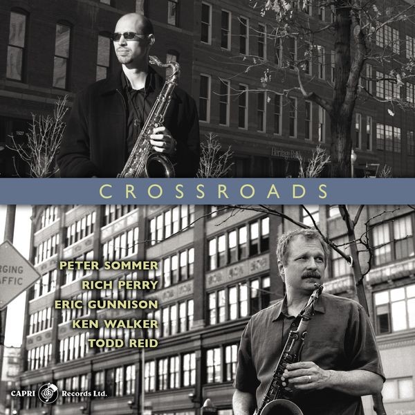 Peter Sommer & Rich Perry - Crossroads i gruppen CD / Jazz hos Bengans Skivbutik AB (5559053)