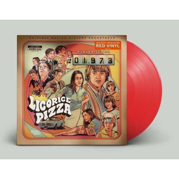 Soundtrack - Licorice Pizza (Red Vinyl) (I) i gruppen VINYL / Pop-Rock hos Bengans Skivbutik AB (5560259)