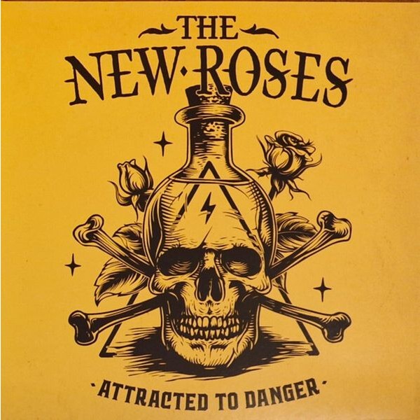 The New Roses - Attracted To Danger i gruppen VINYL / Pop-Rock hos Bengans Skivbutik AB (5560424)