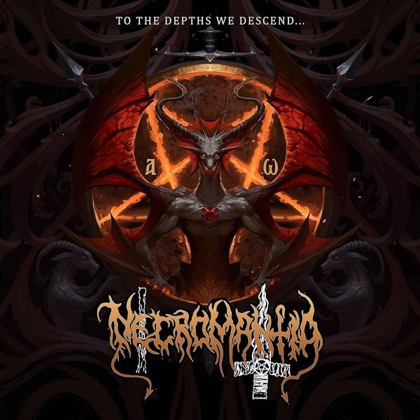 Necromantia - To The Depths We Descend (Digipack) i gruppen CD / Hårdrock hos Bengans Skivbutik AB (5560436)