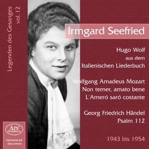 Mozart/Händel/Wolf - Vocal Recital Irmgard Seefried i gruppen CD / Klassiskt hos Bengans Skivbutik AB (5560704)