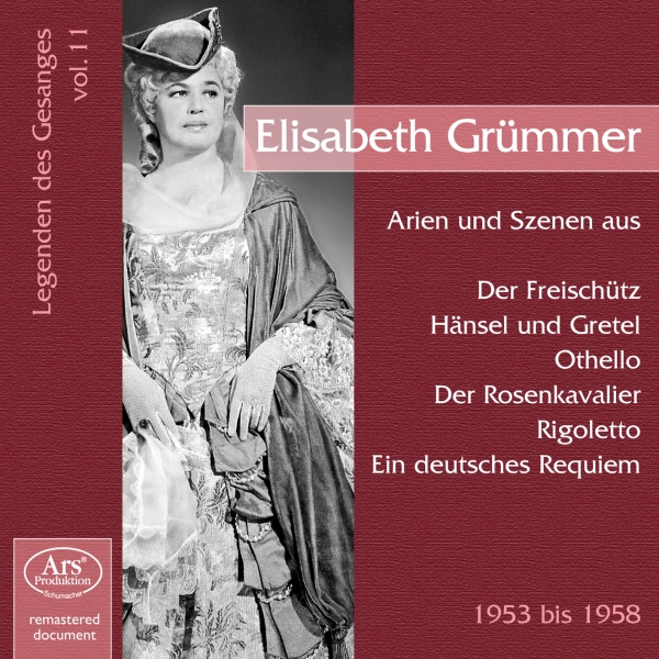 Various - Vocal Recital Elisabeth Grümmer i gruppen CD / Toppsäljare hos Bengans Skivbutik AB (5560705)
