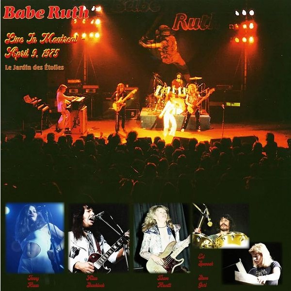 Babe Ruth - Live In Montreal (Red Vinyl Lp) i gruppen VINYL / Pop-Rock hos Bengans Skivbutik AB (5560786)