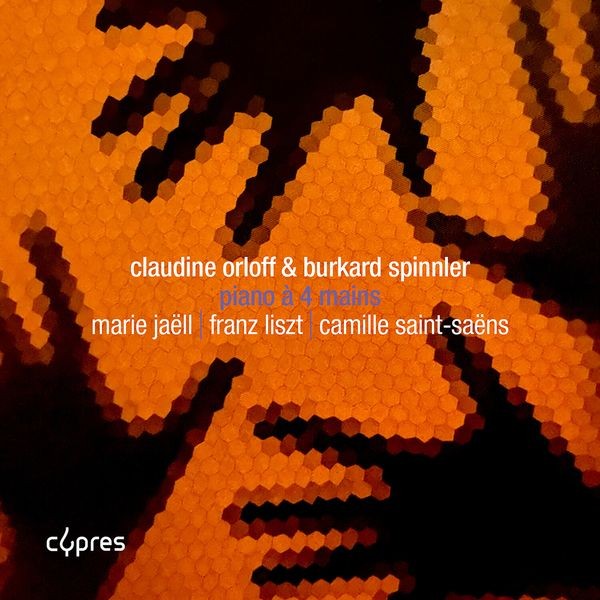 Claudine Orloff & Burkard Spinnler - Jaell, Liszt & Saint-Saens: Piano A i gruppen CD / Klassiskt hos Bengans Skivbutik AB (5562611)