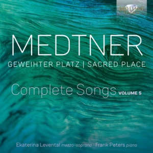 Ekaterina Levental Frank Peters - Medtner: Geweihter Platz (Sacred Pl i gruppen VI TIPSAR / Fredagsreleaser / Fredag den 6:e december 2024 hos Bengans Skivbutik AB (5562632)