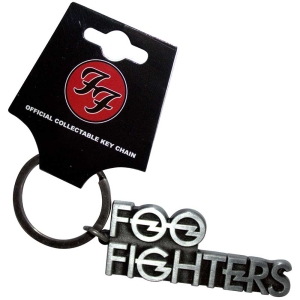 Foo Fighters - Stacked Logo Keychain i gruppen MERCHANDISE / Nyckelring / Pop-Rock hos Bengans Skivbutik AB (5562876)