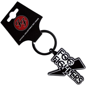Foo Fighters - Flash Logo Keychain i gruppen MERCHANDISE / Nyckelring / Pop-Rock hos Bengans Skivbutik AB (5562877)
